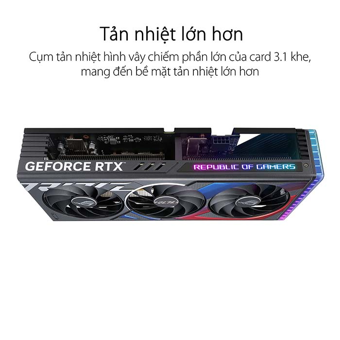 TNC Store - Card Màn Hình ASUS ROG RTX4060 O8G GAMING